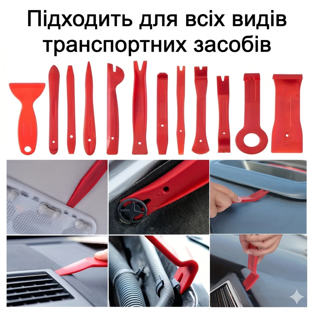 Набір знімачів обшивки